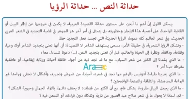 النص النظري حداثة النص حداثة الرؤيا